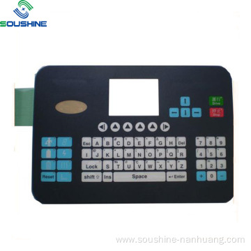 Computer keyboard button membrane switch